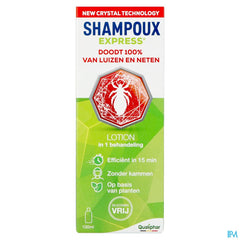 Shampoux Express anti-poux et anti-lentes lotion 100 ml