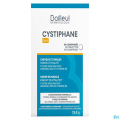 CYSTIPHANE fort cheveux et ongles 60 comprimés