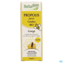 Herbalgem Propolis Junior Bio Fl Gutt 15ml