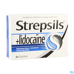Strepsils + Lidocaine Past 36