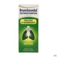 Bronchosedal® Dextromethorphan Sirop, contre la toux sèche irritante, 200 ml
