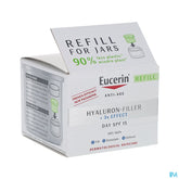 Hyaluron-Filler + 3x Effect Soin de Jour SPF 15 Peau Sèche Anti-Rides & Anti-Âge Recharge 50ml