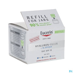 Hyaluron-Filler + 3x Effect Soin de Jour SPF 15 Peau Sèche Anti-Rides & Anti-Âge Recharge 50ml
