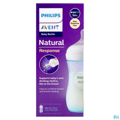 Philips Avent Natural 3.0 Biberon Bleu 260ml