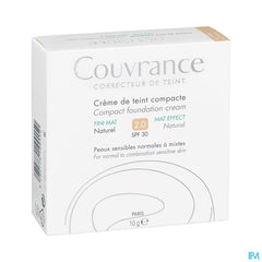Eau Thermale Avène - Couvrance Crème de teint compacte Fini mat Naturel