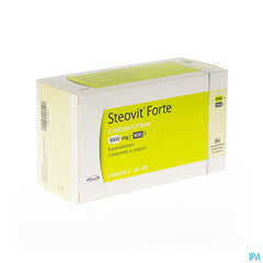 Steovit Forte Citron 1000mg/800 U.I. Calcium & Vit D - 84 comprimés à croquer
