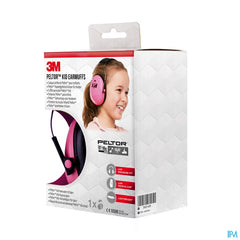 Peltor Hearing Protector Kid Neon Pink 1