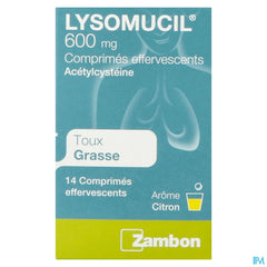 Lysomucil 600 Comp Eff 14 X 600mg