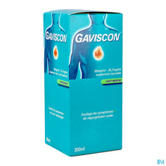 Gaviscon Menthe Munt Susp Buv 300ml