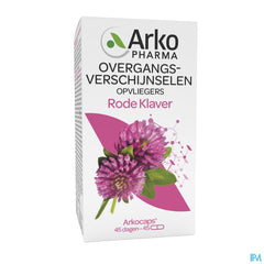 Arkopharma Arkogélules Trèfle Rouge Ménopause Bouffées de chaleur 45 Gélules Végétales