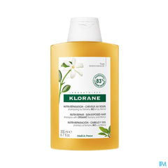 Klorane Shampoing nutritif après-soleil - Cheveux exposés au soleil - au Monoï & Tamanu BIO