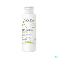 A-DERMA - DERMALIBOUR + CICA -GEL MOUSSANT ASSAINISSANT - Apaise les peaux irritées