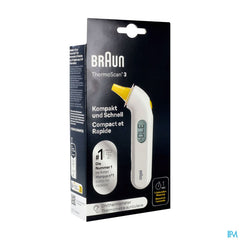 Braun Thermoscan 3 Thermometre Auric. Infra Rouge