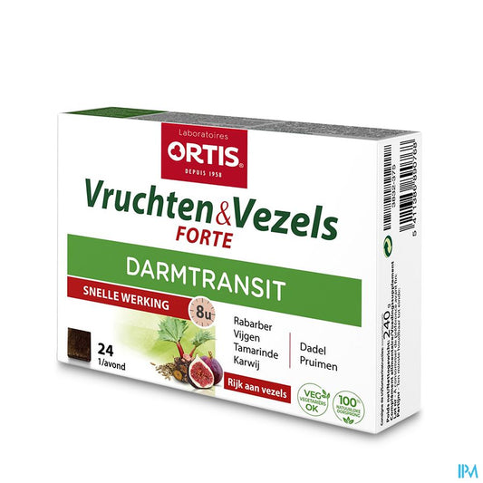 Ortis Fruits & Fibres Forte Cubes 24