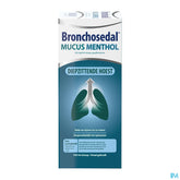 Bronchosedal® Mucus Menthol, contre la toux productive, détache les mucosités et dégage les voies respiratoires, 150 ml