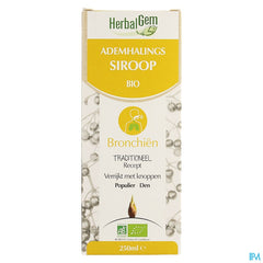 Herbalgem Sirop Respiration Bio Enf-adulte 250ml