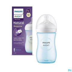 Philips Avent Natural 3.0 Biberon Bleu 260ml