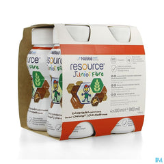 Resource Junior Fibre Chocolat 4x200ml