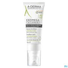 A-DERMA — EXOMEGA ALLERGO - BAUME ÉMOLLIENT COSMETIQUE STERILE - Peaux allergiques anti-grattage démangeaisons