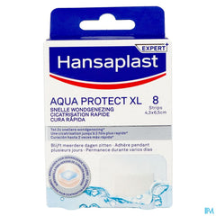 Hansaplast Aqua Protect Xl Cicatr. Rapide Strips 8