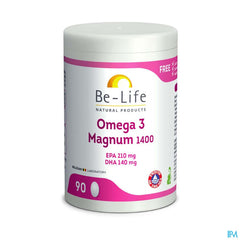 Omega 3 Magnum 1400 Be Life Caps 90 Pf01212