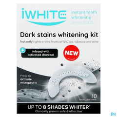 Iwhite Dark Stains White.kit Embout.buccaux 10 Nf