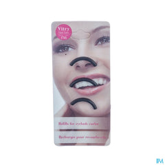 3 RECHARGES POUR RECOURBE-CILS