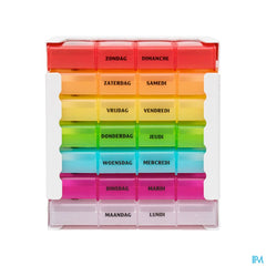 Eureka Care Pilulier Couleur 1 Semaine
