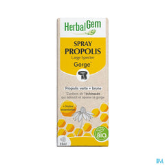 Herbalgem Propolis Large Spectrum Bio Fl Gutt 15ml