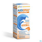 Audispray Junior 50 ml hygiène auriculaire: pour éviter le cérumen et les bouchons d'oreille, alternative aux cotons-tiges, 3 à 12 ans