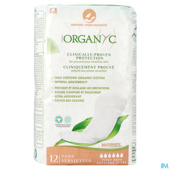 Organyc Serviette Maternite Premiers Jours 12