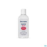 Dermalex® Gel Mains Alcoolisé 2 En 1 - Désinfecte Tout En Douceur - 100 ml