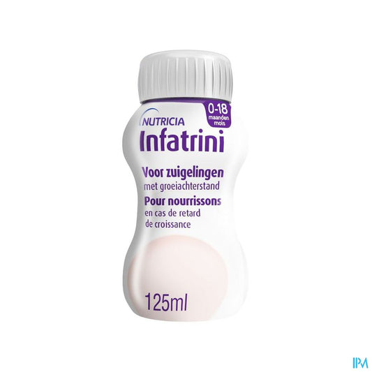 Infatrini Pour Nourissons 0-18 Mois Complément Nutritionnel Dénutrition Bouteilles 125ml