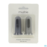 Mushie Brosse Dent Bebe Duo Stone 2