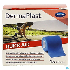 Dp Quickaid 6cm X 2m,bleu 1 P/s