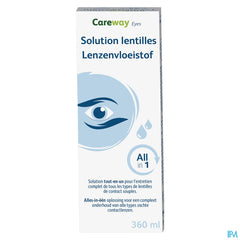 Careway Eyes Sol Lentilles All In 1 360ml+etui