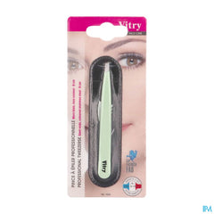 PINCE A EPILER PROF. MORS BIAIS INOX