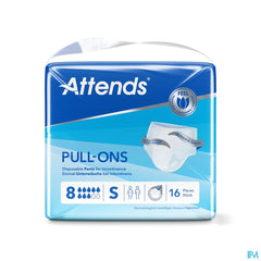 Attends Pull-ons 8 S 1x16