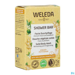 Weleda Shower Bar Gember + Petit Grain 75g