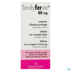 Tardyferon 80mg Comp Pell 100