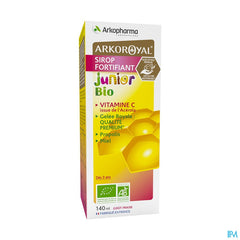 Arkoroyal Sirop Fortifiant Junior Bio Fl 140ml