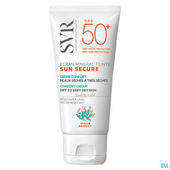 Svr Sun Secure Mineral Tein.peau Seche Spf50+ 60ml