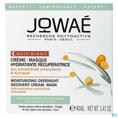 Jowae Creme Masque Hydratant Recup. Nuit Pot 40ml