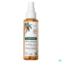 Klorane - Huile à la Mangue – Nutrition - Cheveux secs