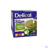 Delical Soupe Veloute Legumes Verts 4x200ml