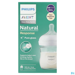 Philips Avent Natural 3.0 Biberon Verre 120ml