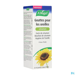 A.Vogel Gouttes pour les oreilles cérumen 20 ml