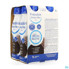 Fresubin Energy Fibre Drink Chocolat Fl 4x200ml