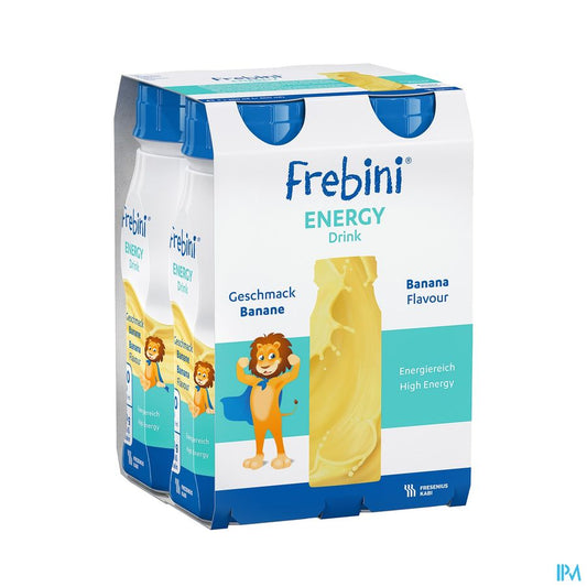 Frebini Energy Drink Enfants Banane Fl 4x200ml