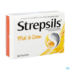 Strepsils Miel Citron Past 36